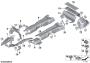 Image of Heat insulation, center right. PHEV image for your 1988 BMW M6   