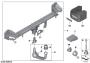 Image of Removable ball image for your 2018 BMW 525d  Touring/Wagon 