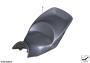 Seat bench one-piece high. BLACK