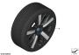 Image of TPM tire & wheel winter black. 255/50R21 109H image for your 2012 BMW 750Li   
