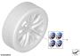 Image of Kit hub cap 50 years M. 112MM image for your 2023 BMW X3  30eX 