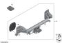 Image of Trailer tow hitch set US image for your 2015 BMW 550iX   
