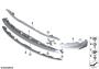 Image of Front spoiler lip. CSL image for your 2016 BMW M3   