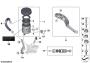 Separate components handbrake fitting M