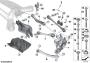 Rear axle support/wheel suspension (3/4)