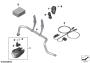 Wiring harness f.LED auxiliary headlight