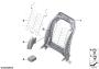 Image of backrest frame el. fa image for your BMW