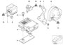 Image of Contact bushing MQS ELA with cable. 0,35-0,5 MM² AG image for your BMW X6  