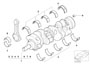 Image of Crankshaft without bearing shells image for your BMW