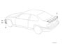 Image of Retrofit kit, M rear spoiler, primed. CLASS II image for your 1996 BMW 328i  Coupe 