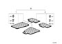 Image of Set rubber mats front and rear. GRAU image for your BMW 318i  