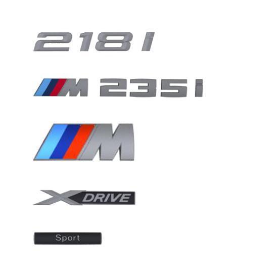 Diagram BMW Lettering Badge Replacement - 2 Series for your 2006 BMW X3  3.0i 