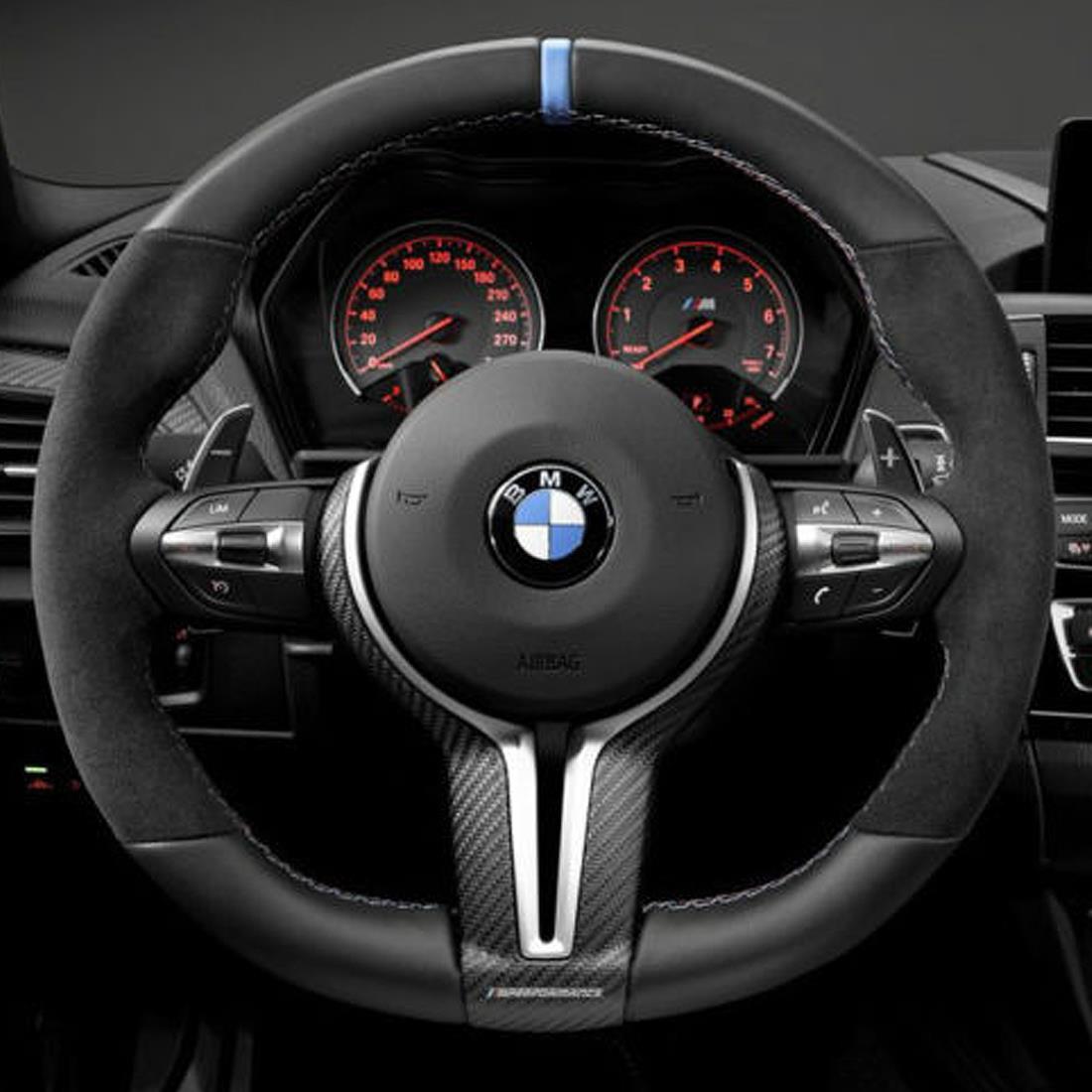 Diagram BMW Steering Wheel III Alcantara/ Leather With Carbon Fiber Cover for your BMW M240i  