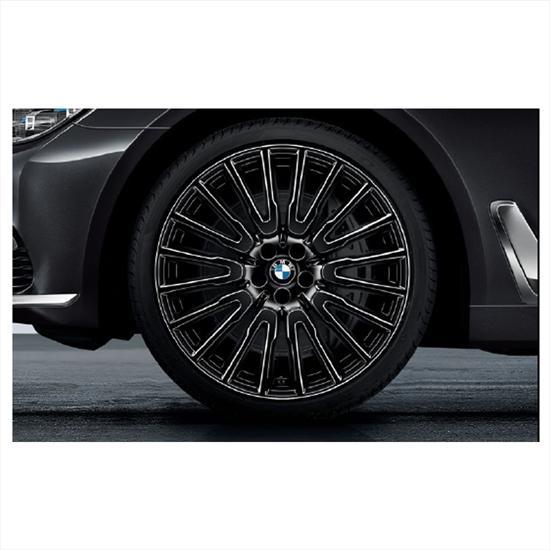 Diagram Multi Spoke, Style 629, Liquid Black for your BMW 750iX  