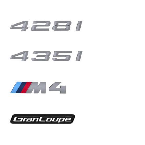 Diagram BMW Lettering Badge Replacement - 4 Series for your 2006 BMW 325Ci Coupe  