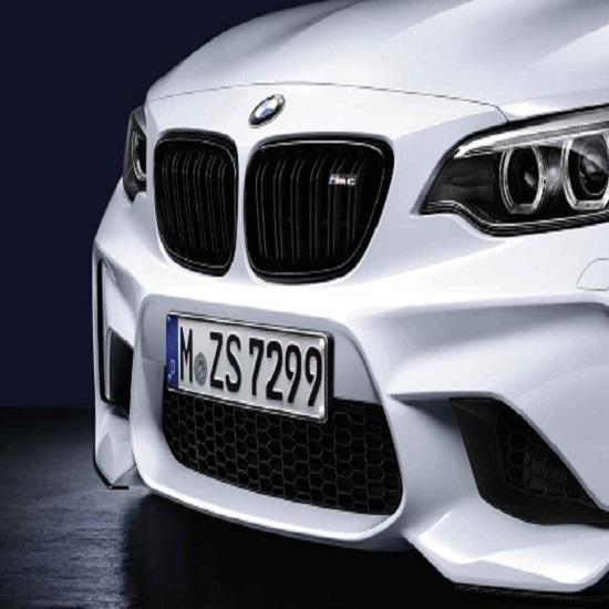 Diagram BMW M Performance Black Kidney Grilles for your BMW