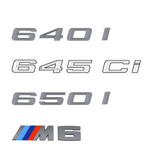 Diagram BMW Lettering Badge Replacement - 6 Series for your BMW X3  