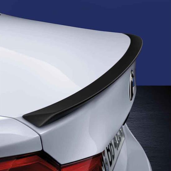 Diagram BMW M Performance Rear Spoiler, Matte Black for your BMW 550i  