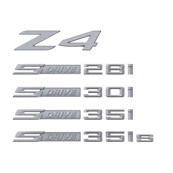 Diagram BMW Lettering Badge Replacement - Z4 for your 2014 BMW 335i   