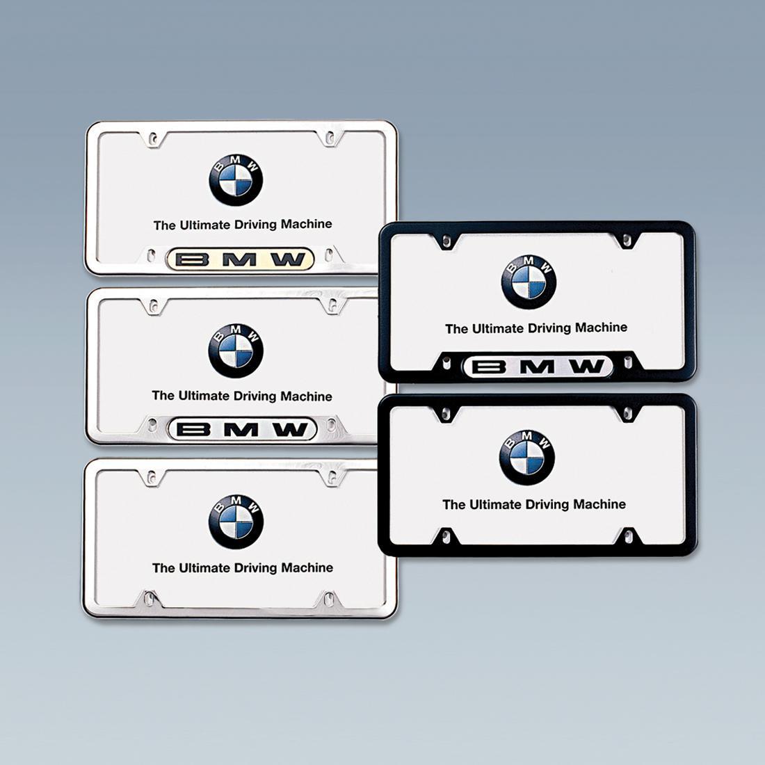 Diagram BMW License Plate Frames for your 2007 BMW Alpina B7 Sedan  