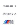 Image of Lettering Badge Replacement - 1 Series M Emblem - Rear. image for your 2023 BMW X5   