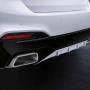 Image of M Performance Rear Bumper Trim, Matte Black, 6 Cylinder optics (M Sport 530i & 540i). BMW M... image for your BMW 550i  