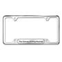 Image of &quot;The Ultimate Driving Machine&quot; Plate Frame, Silver. image for your BMW 535xi  