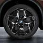 Image of Double Spoke 215 21&quot; Wheels and Tires - Complete Set Ferric Grey. image for your 2017 BMW X6   