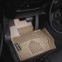 Image of All Weather Rubber Floor Liners Beige Rear. image for your 2011 BMW X3   