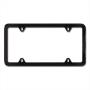 Image of Slimline License Plate Frame Black Finish. image for your 2010 BMW X6   