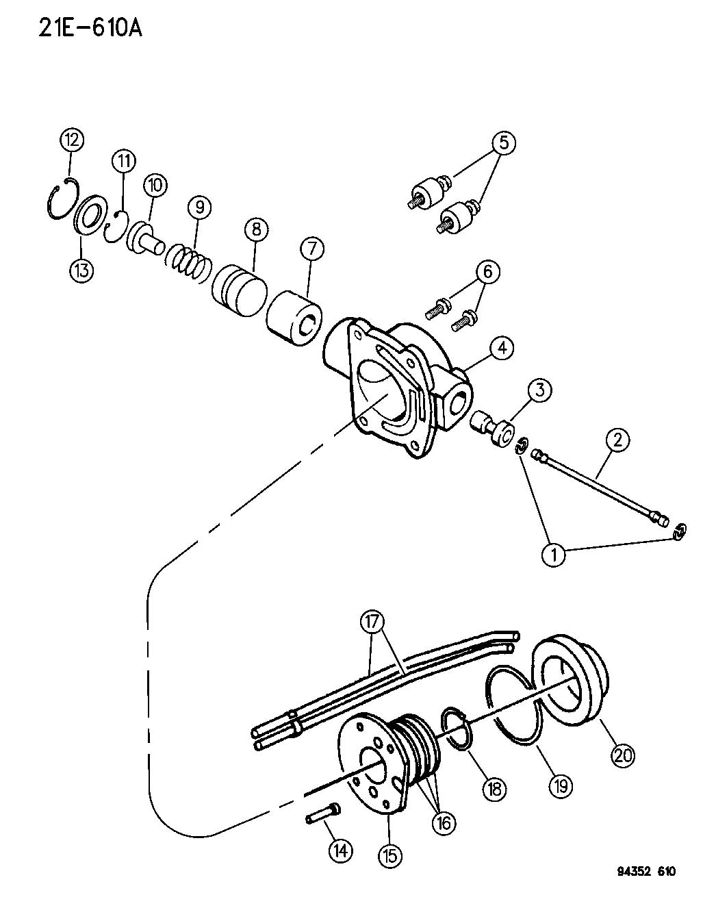 Full size assembly image of GOVERNOR AUTOMATIC TRANSMISSION, 4 SPEED, 47RH R BODY (1/1)