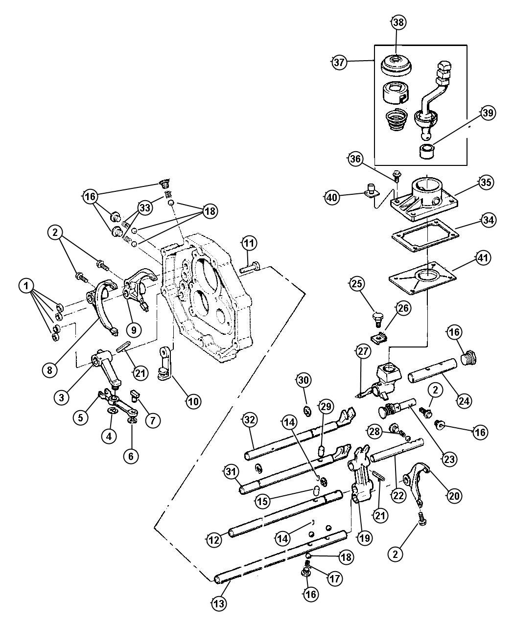 Diagram Forks AX 5 (DDQ). for your Jeep