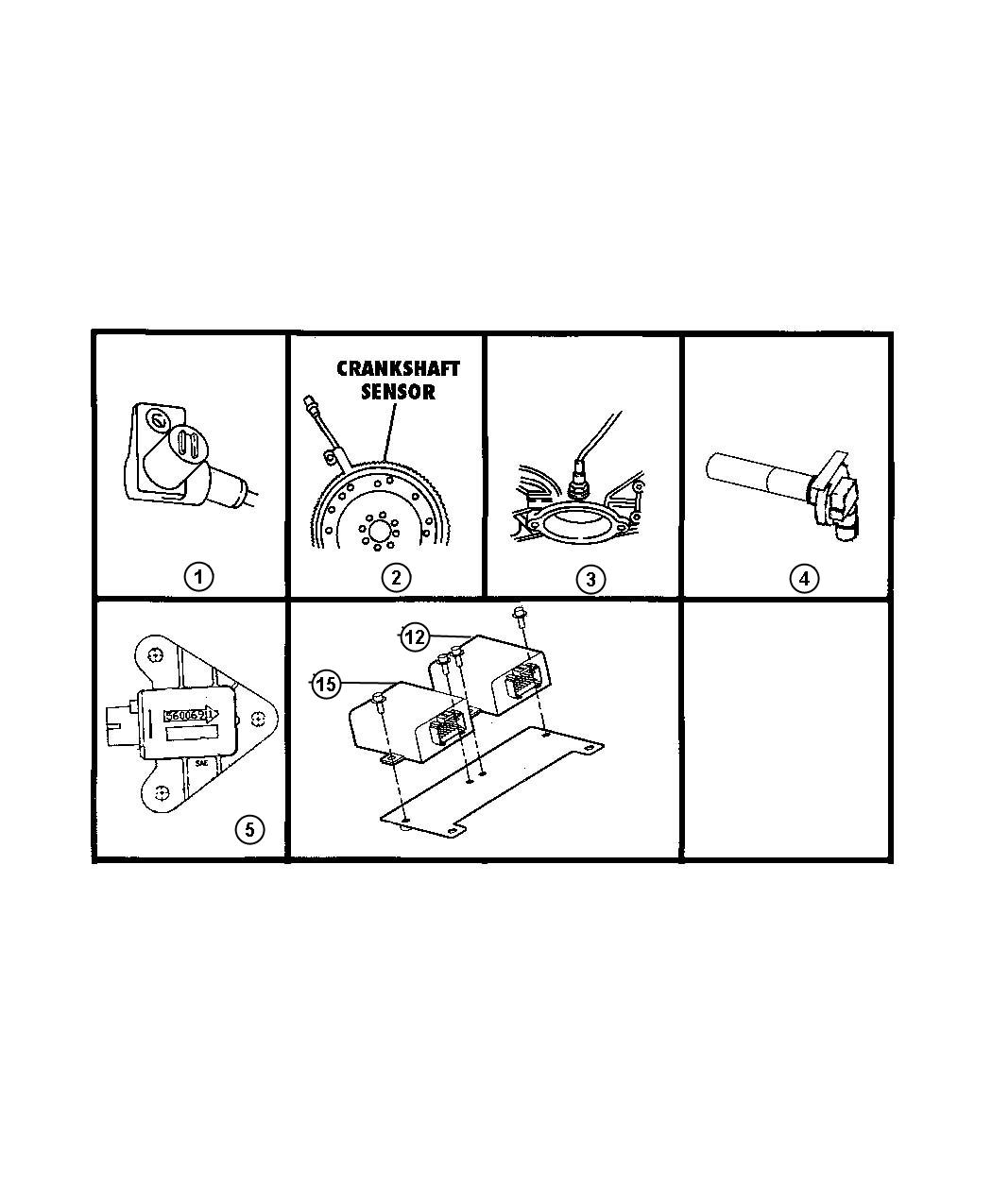 Diagram Sensors. for your 2002 Chrysler 300  M 