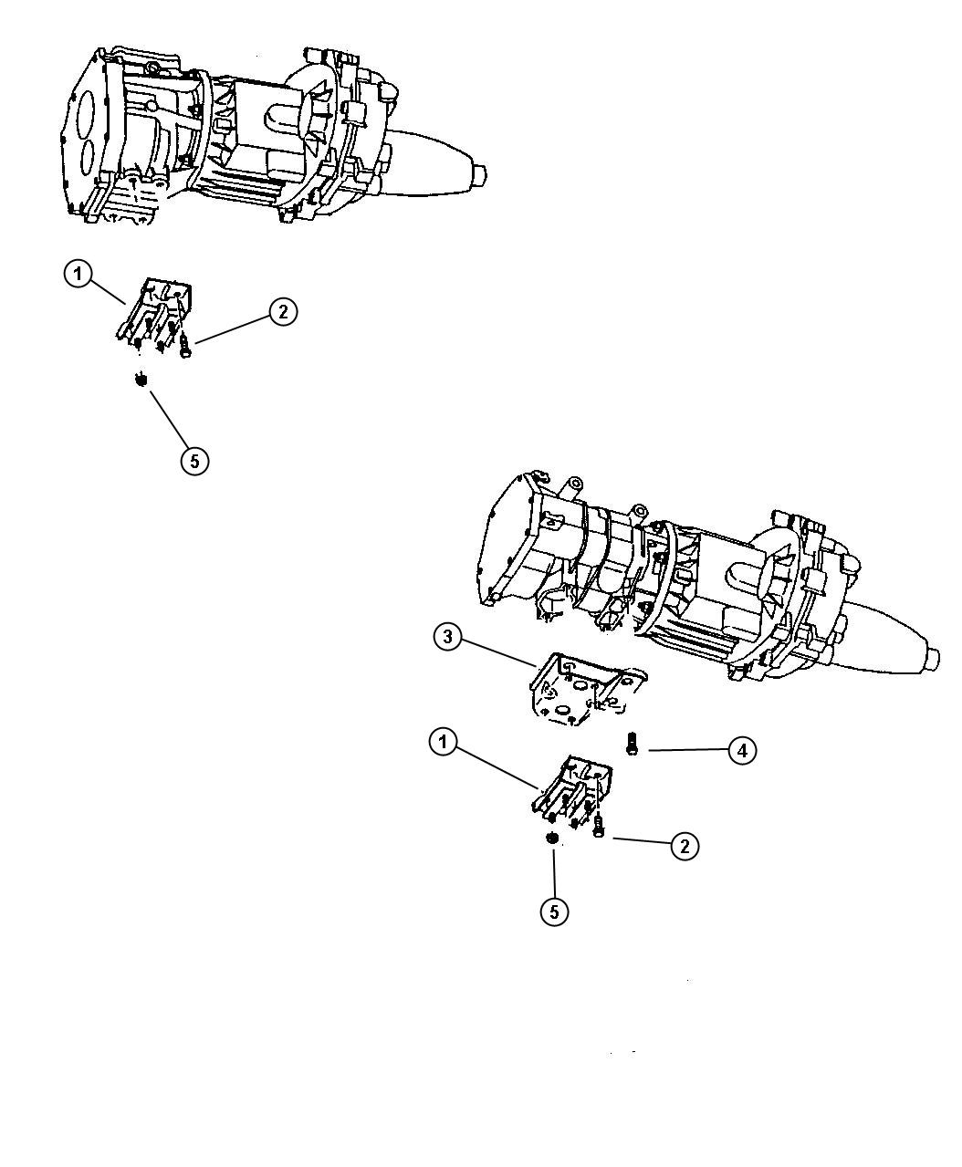 Engine Mounting, Rear, N5. Diagram