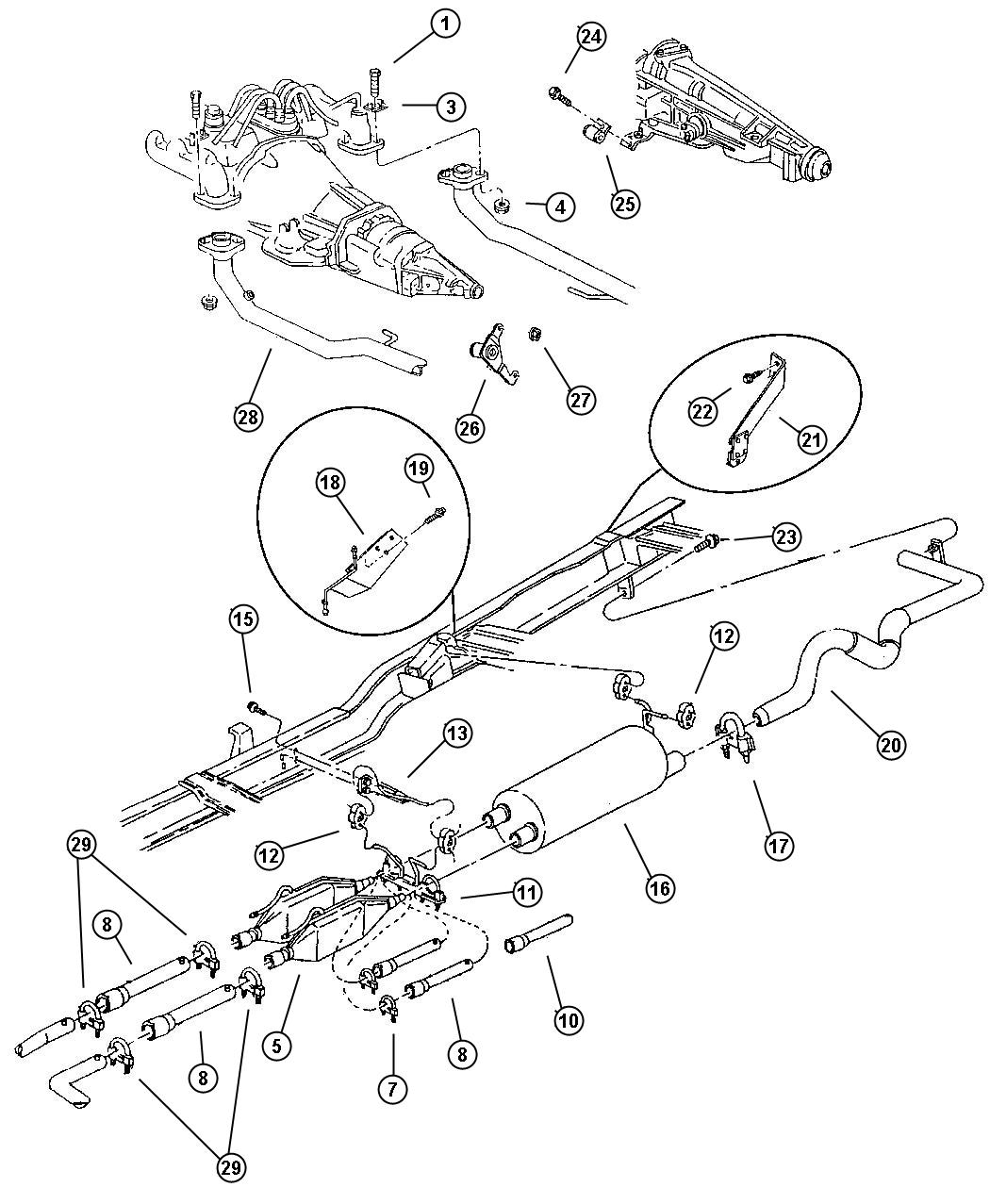 Exhaust System. Diagram