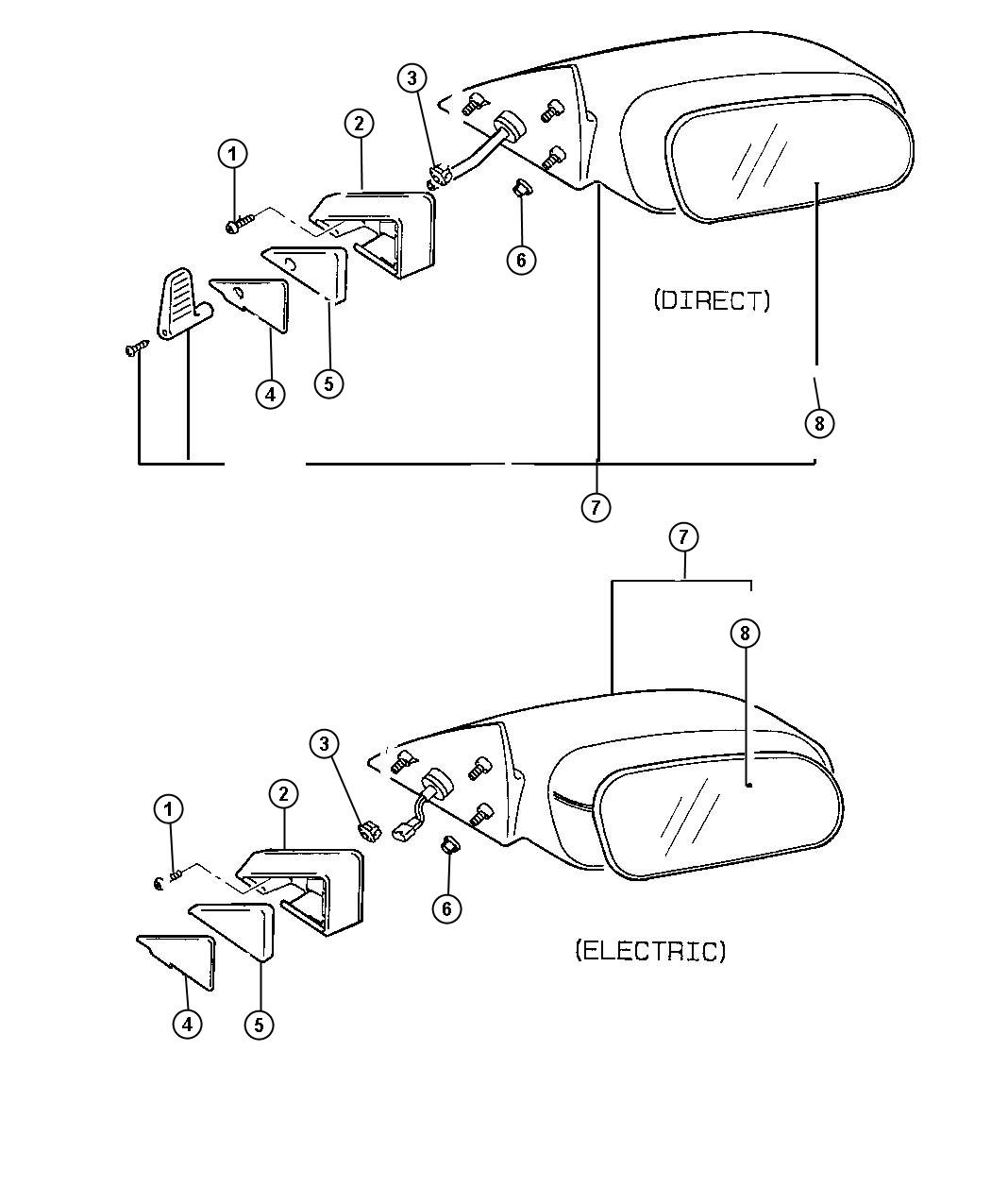 Mirror, Exterior. Diagram