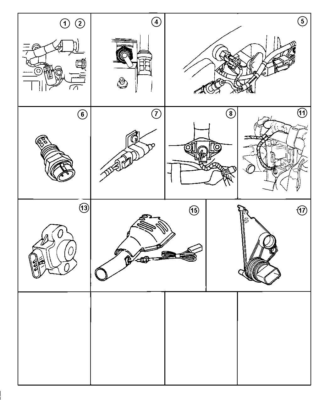 Diagram Sensors. for your Chrysler