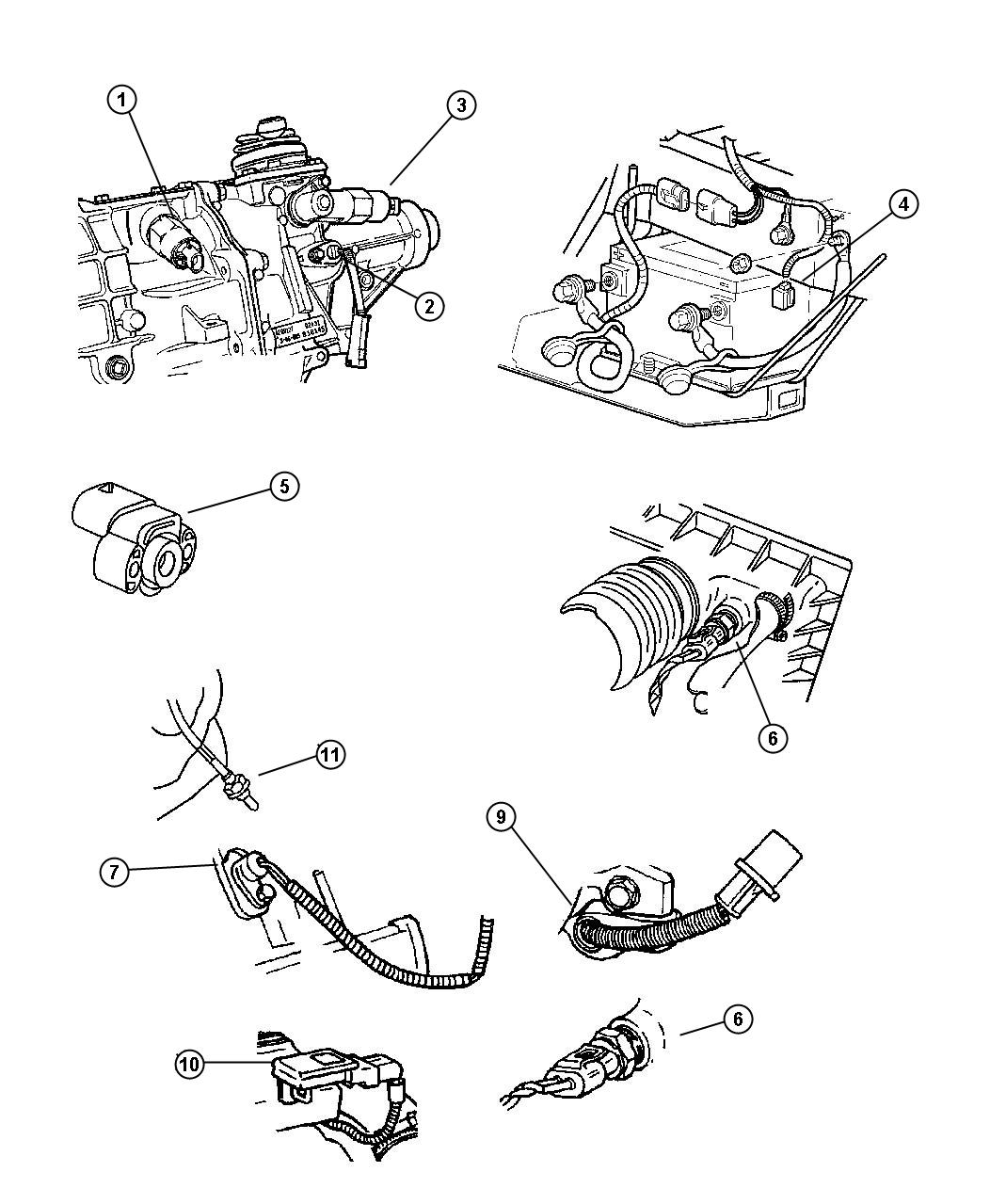 Diagram Sensors. for your 2002 Chrysler 300  M 