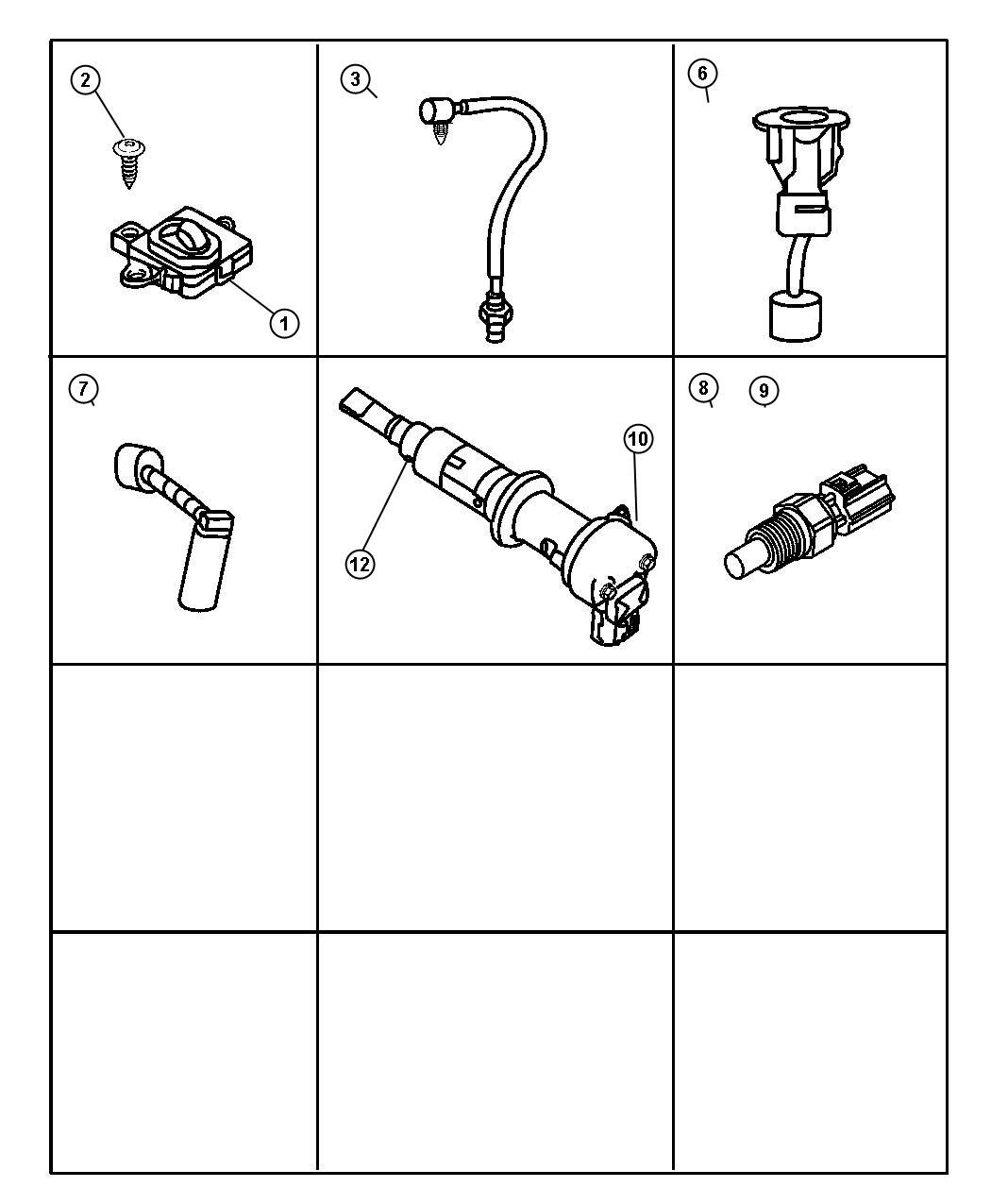 Sensors. Diagram