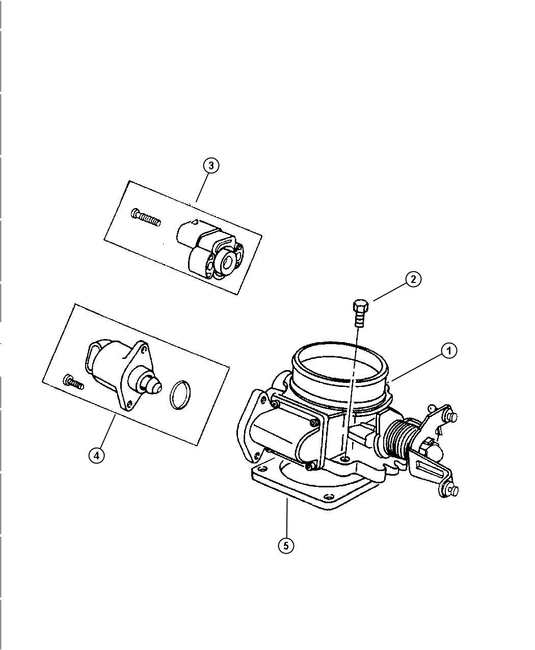 Throttle Body. Diagram