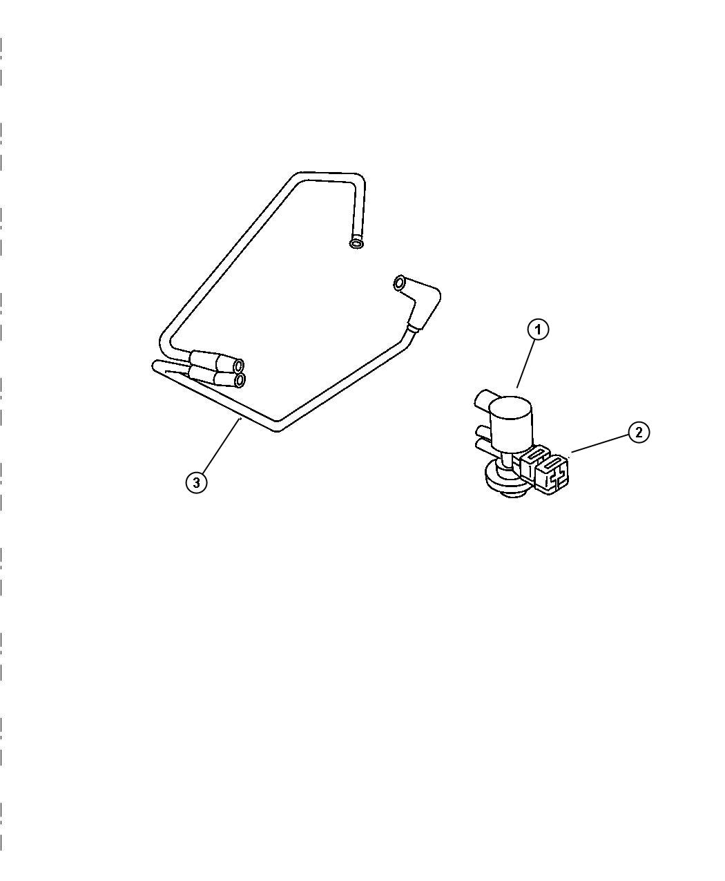 Diagram Emission Control Vacuum Harness. for your Jeep Wrangler  