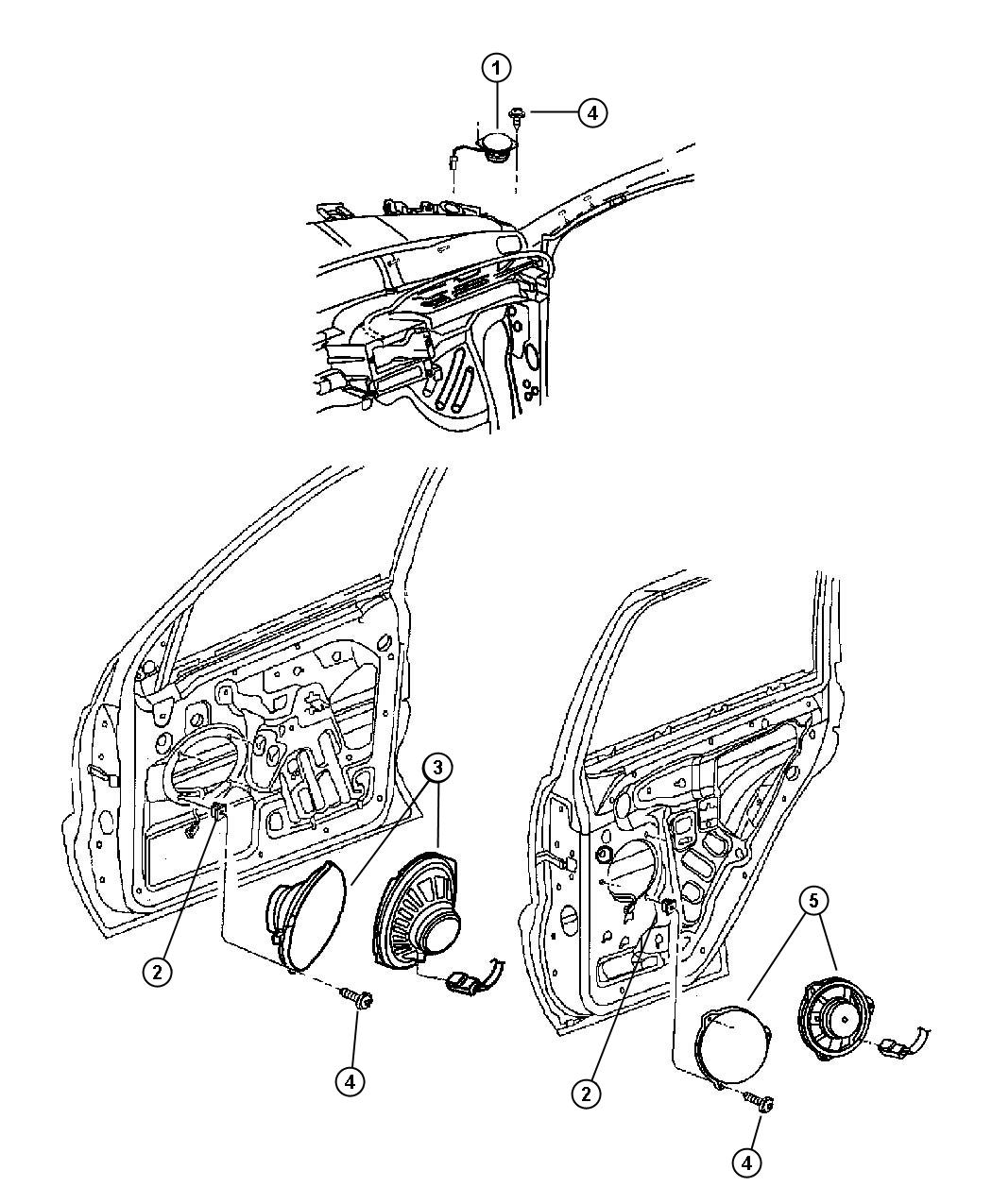 Speakers. Diagram