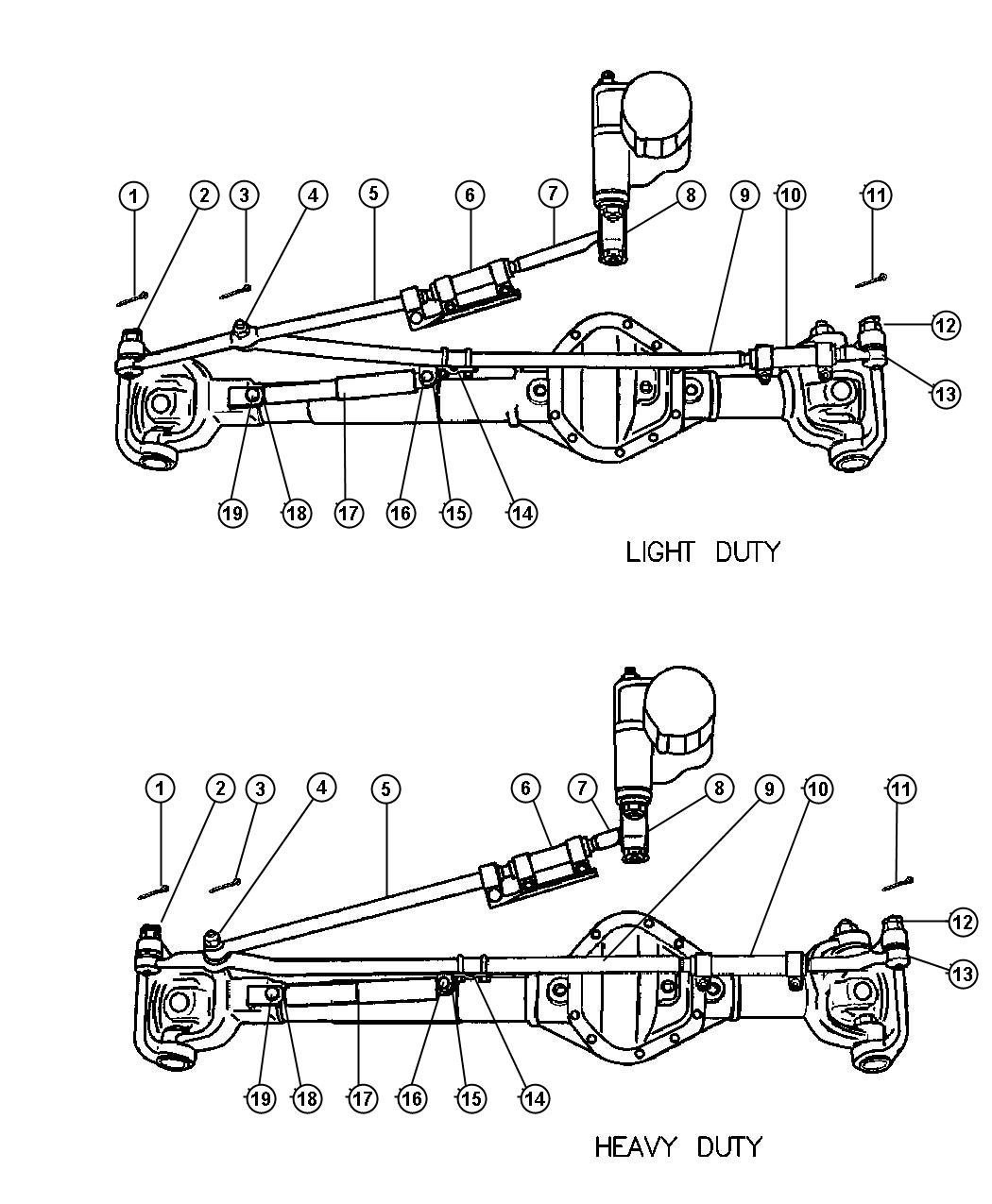 Diagram Linkage, Steering,BR 3 (with Z3B),BR 6,7,8. for your 2002 Chrysler 300  M 