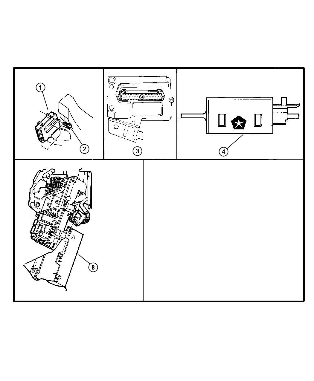 Diagram Modules - Electronic. for your Chrysler