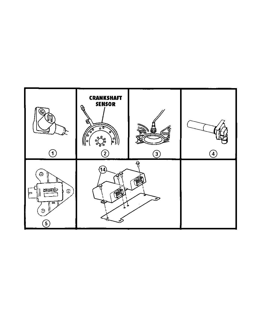 Diagram Sensors. for your Dodge