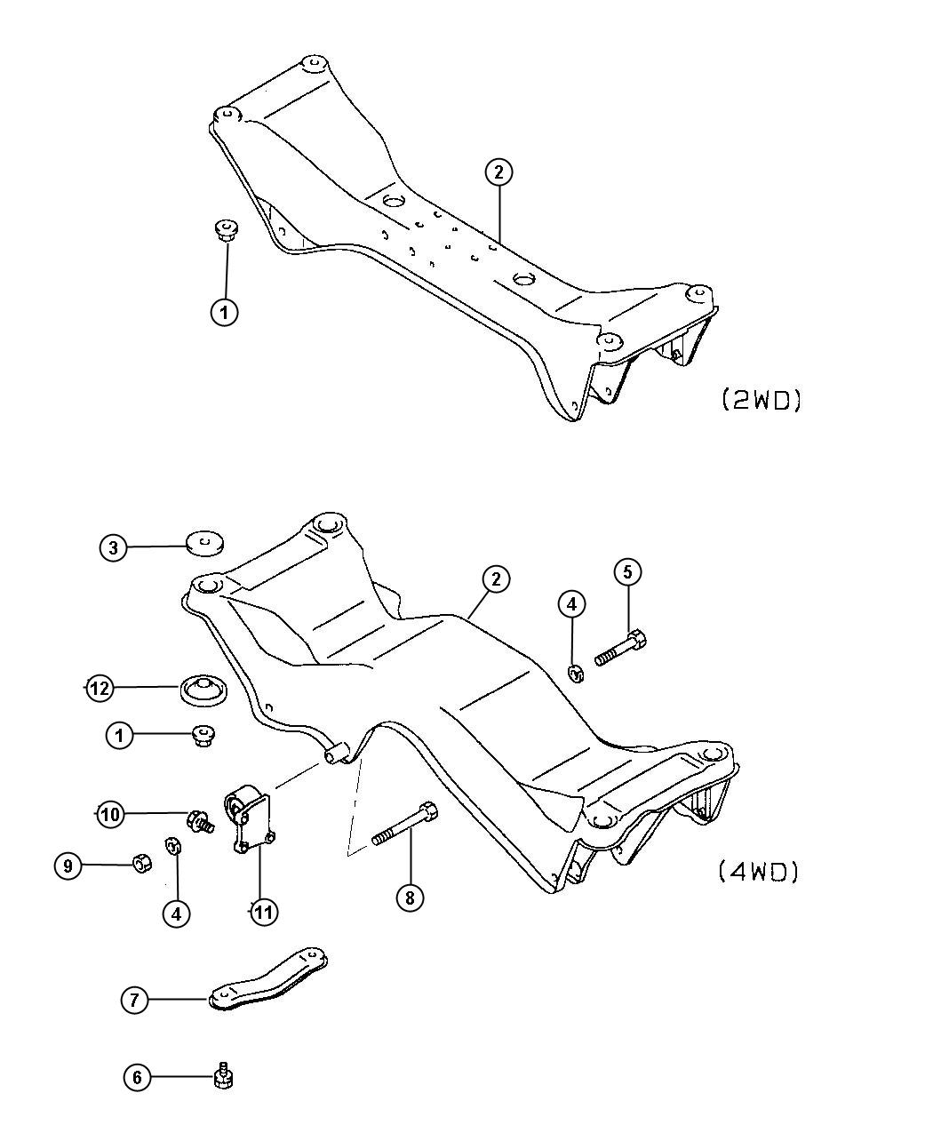 Frame, Rear. Diagram