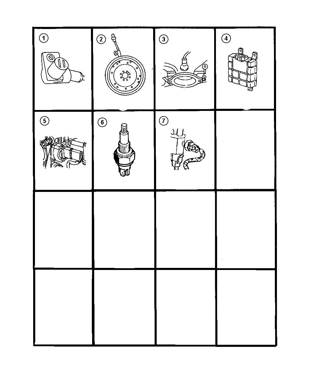 Diagram Sensors. for your Dodge