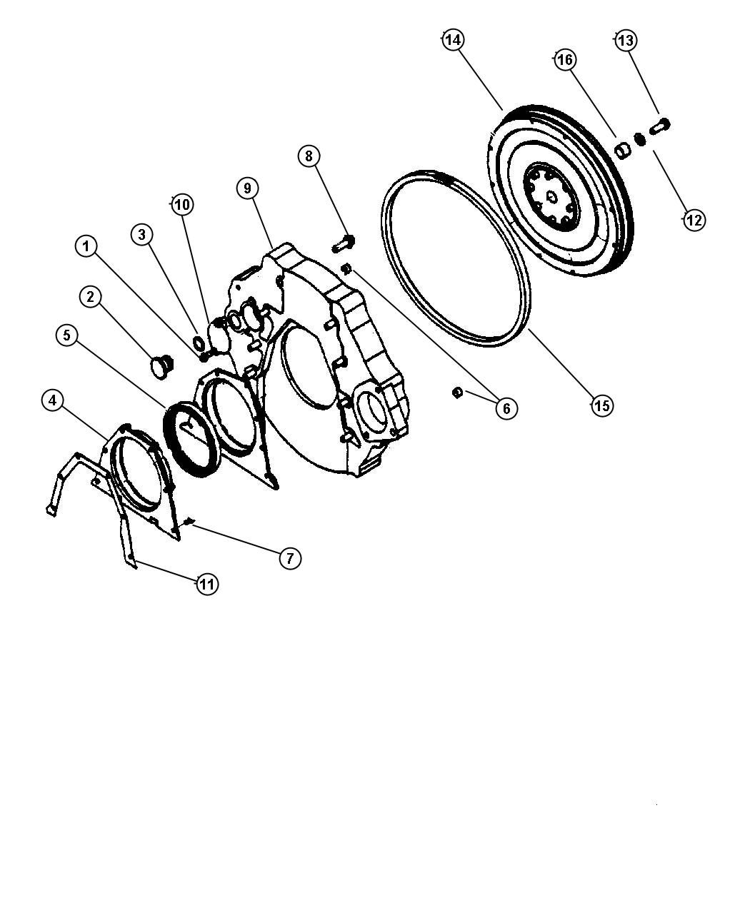 Flywheel (ETC). Diagram