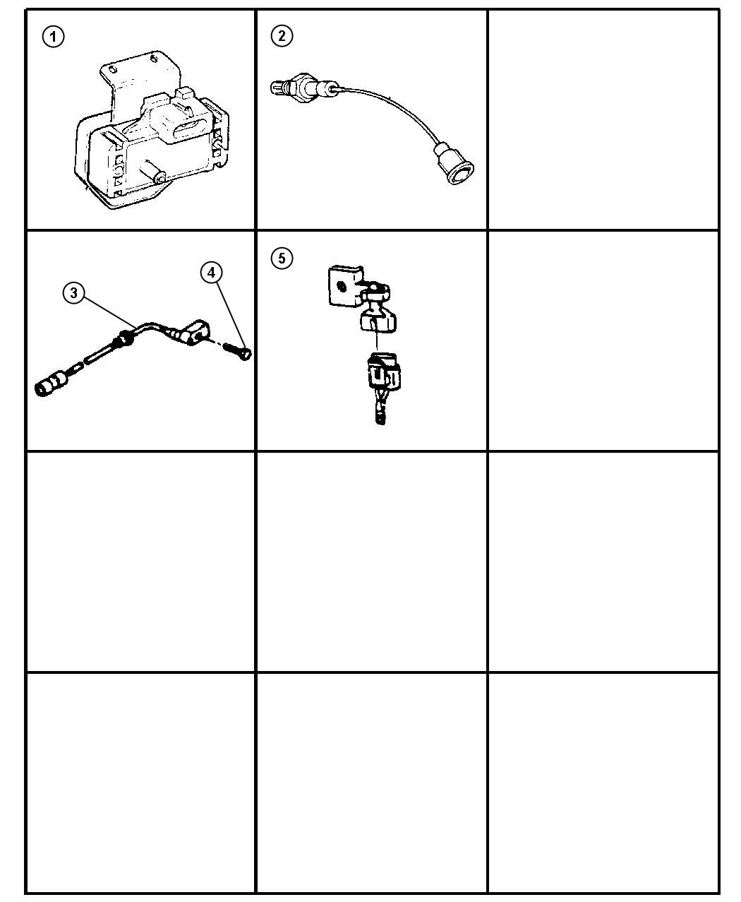 Diagram Sensors. for your 1997 Jeep Cherokee 4.0L Power Tech I6 A/T 4-DR - 