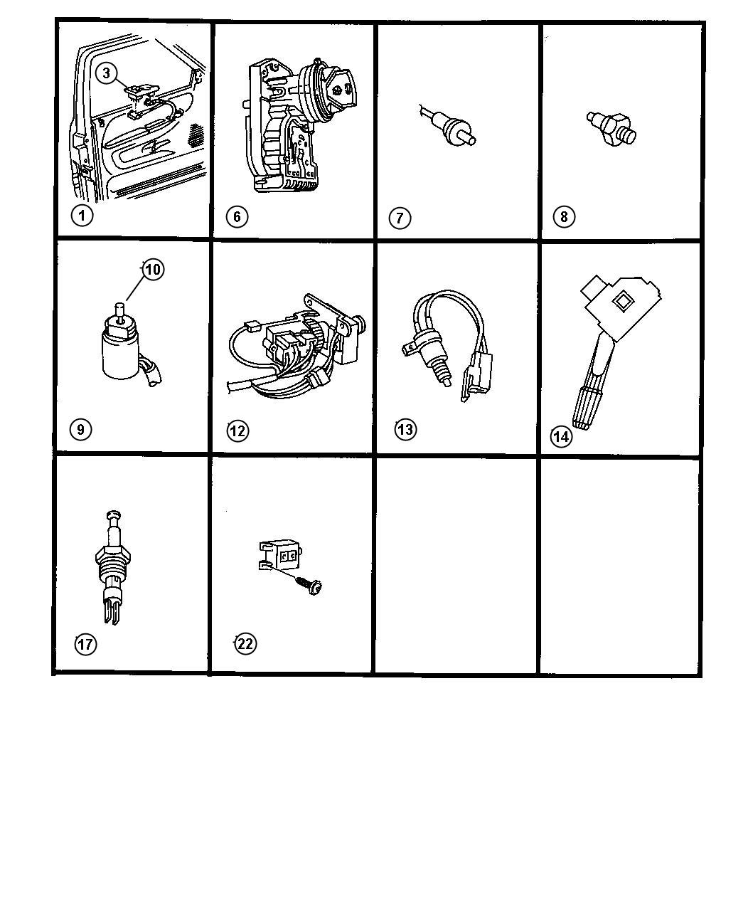 Diagram Switches. for your 2003 Dodge Neon Base  